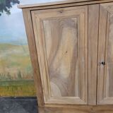 Light walnut low cabinet