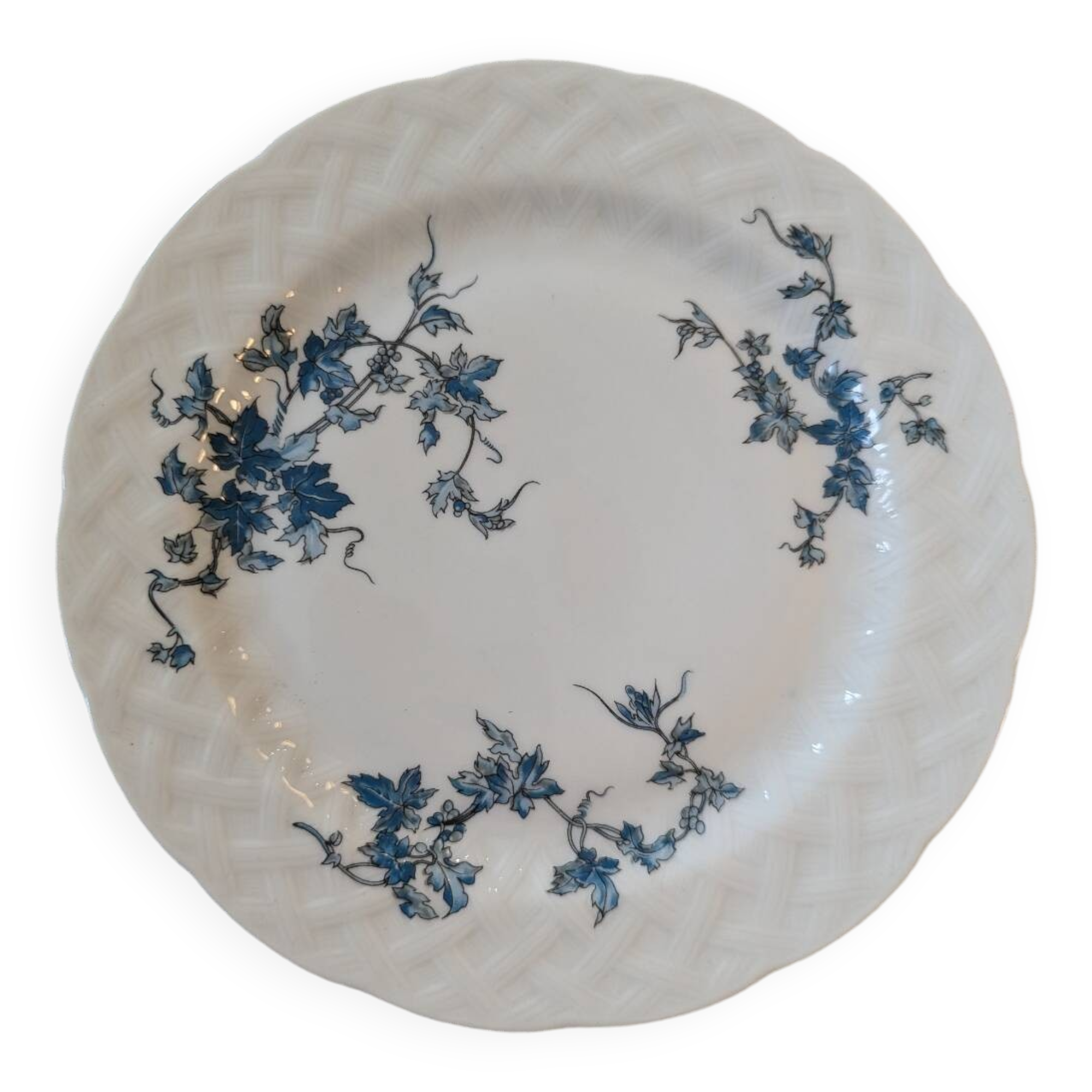 9 L.Bernardaud porcelain dessert plates