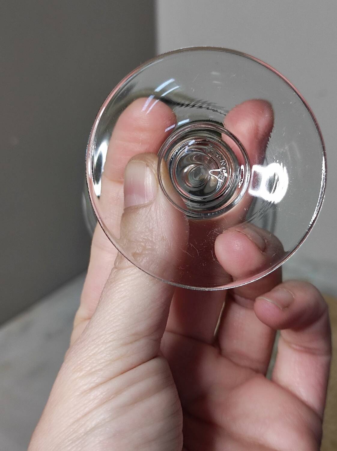 Small cut crystal glasses
