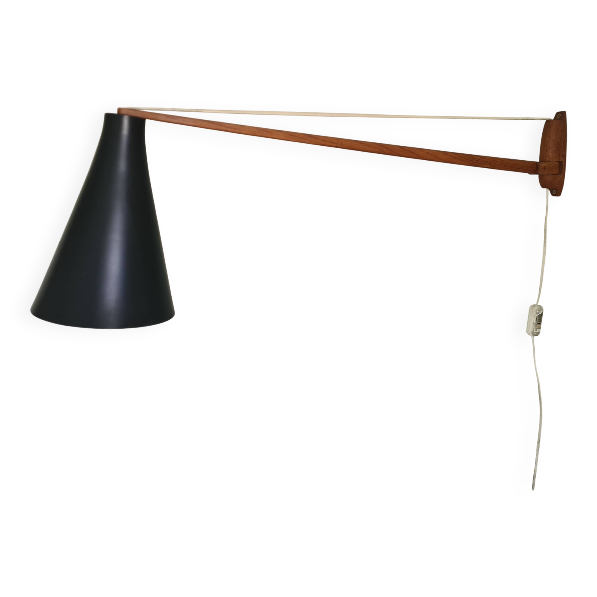 Scandinavian wall light from the 60s