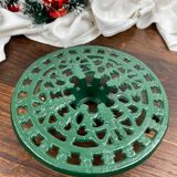 Cast iron trivet with warming system