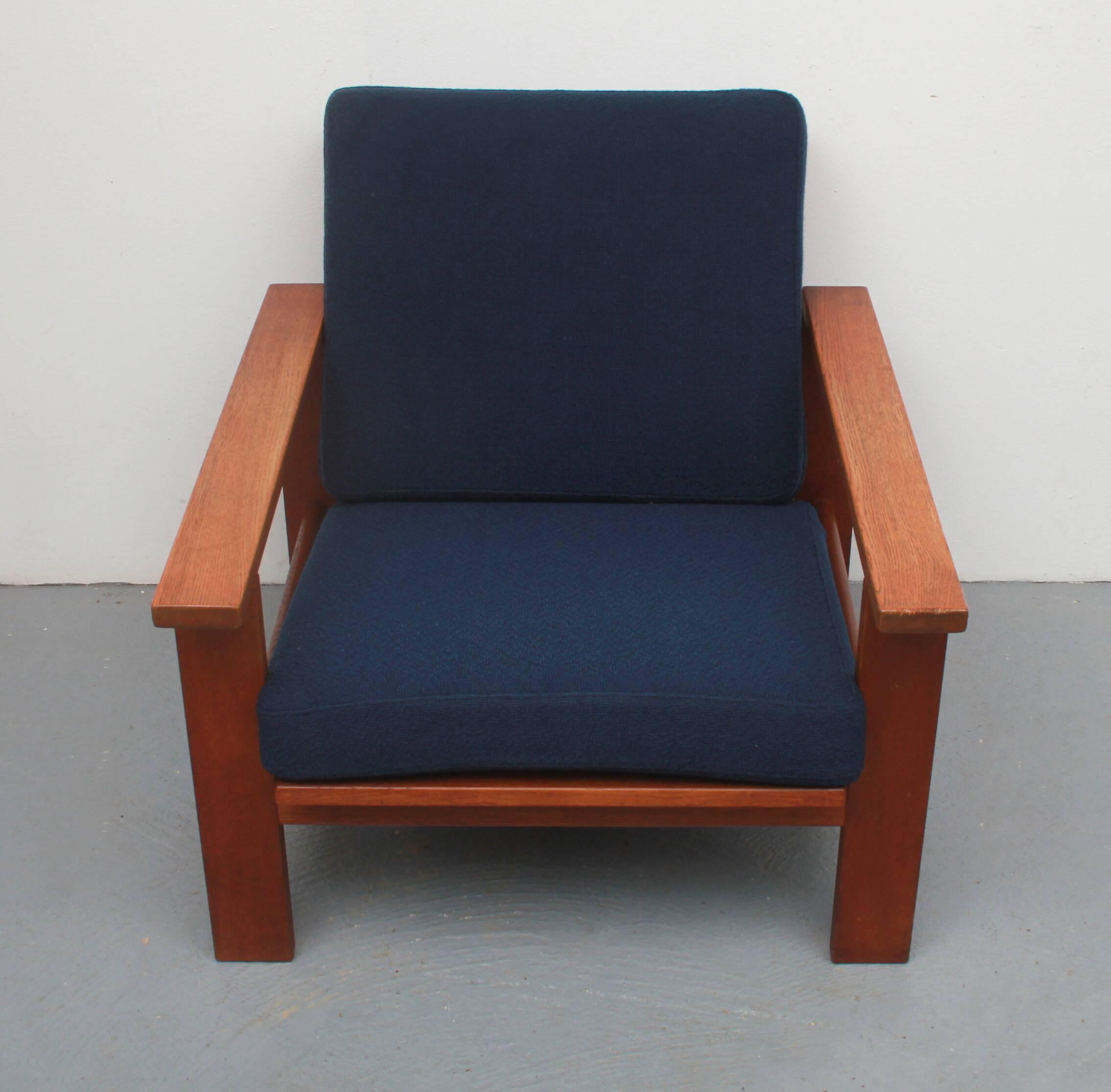 1960s armchair teak Hans Wegner for Getama