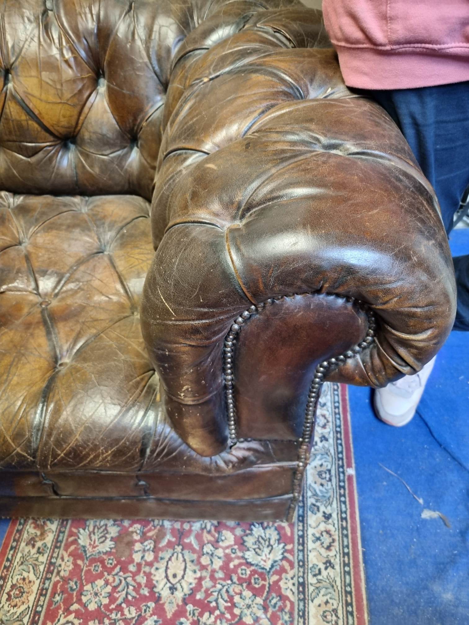 Antique chesterfield sofa