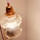 Pastel waterfall pendant light