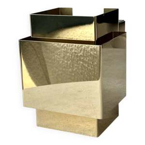 Applique cubique laiton
