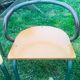 4 vintage school chairs Mullca by Jacques Hitier bleu