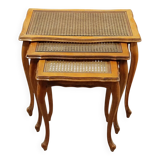 Antique vintage nesting table