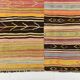 10x11 Yellow & Brown Ethnic Vintage Kilim Rug, 326x350Cm
