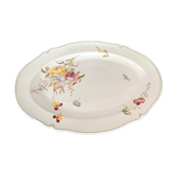 Oval plate in Ceramic of Gien model Montpellier