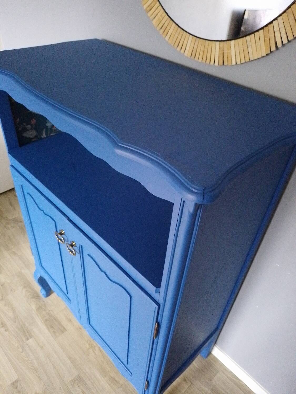 Restored kitchen furniture