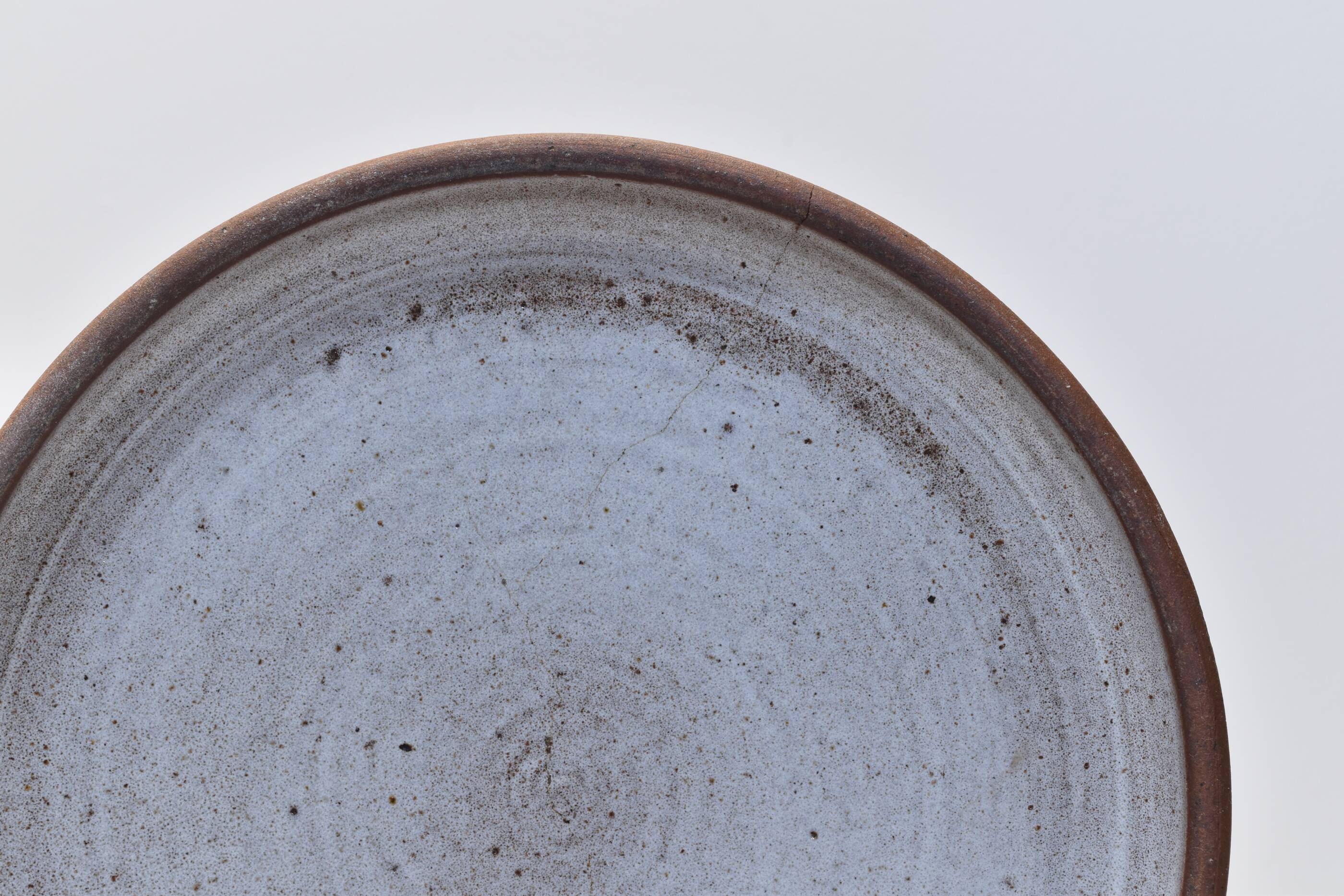 7 Vintage ceramic plates Norbert Pierlot Ratilly La borne