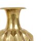 Pair of Brass Vases, Geometric Design, 15 cm