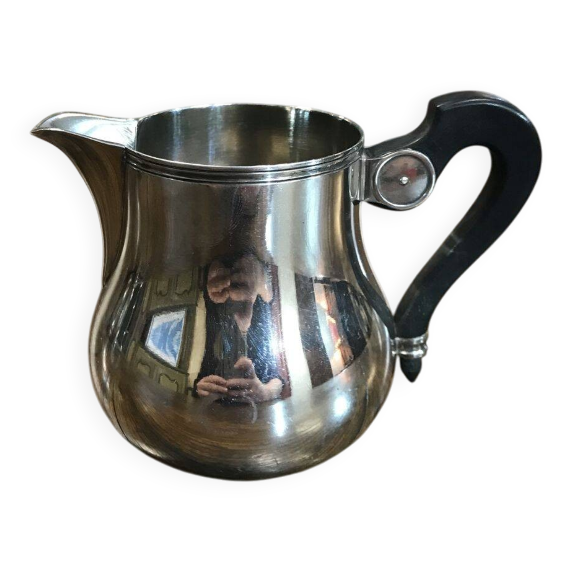 Silver-plated milk jug, Ercuis