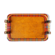 Top "Tartan" golden oak, blackened wood & brass 1960