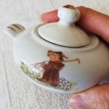 Vintage dinner set: soup tureen and two small plates