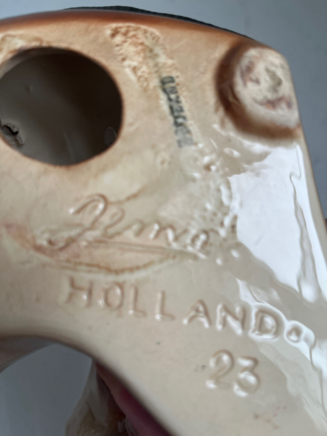 Ceramic wall decoration horses, Hema Holland