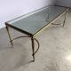 Maison Bagues coffee table in brass, 1960s