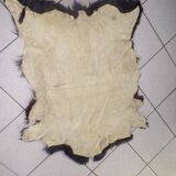 Black goat skin 90x65cm