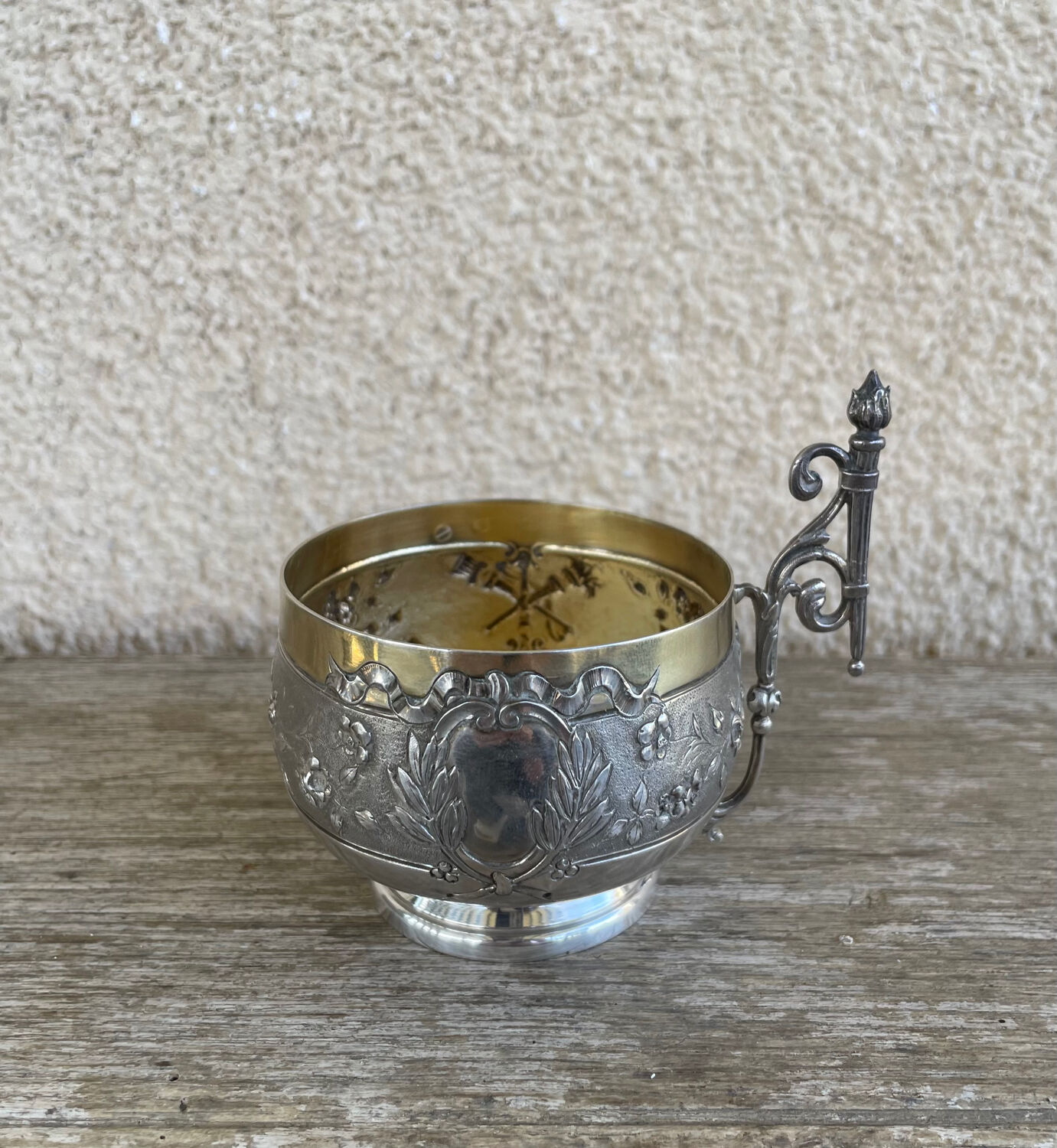 Silver plated urn trophy cup