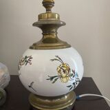 Japanese-style earthenware lamp