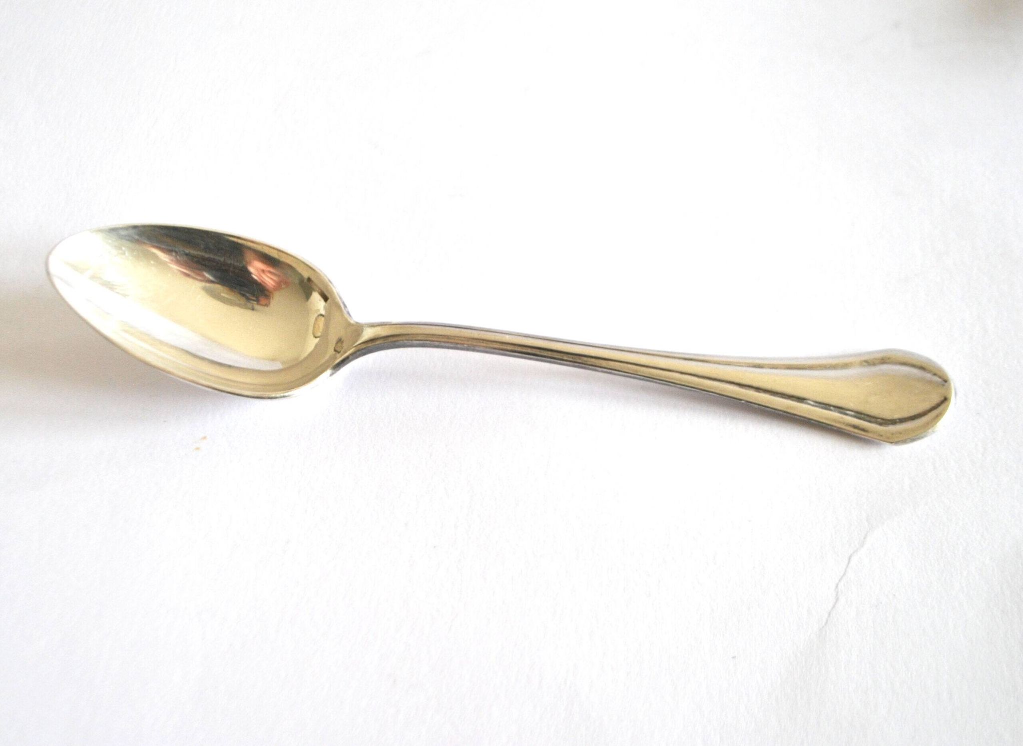 Christofle Printania Art Deco coffee spoon by Luc Lanel 13.8 cm