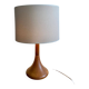 Vintage teak table lamp, edited by Kirk, Denmark, 1960s
