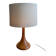 Vintage teak table lamp, edited by Kirk, Denmark, 1960s