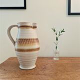 Ceramic water pitcher