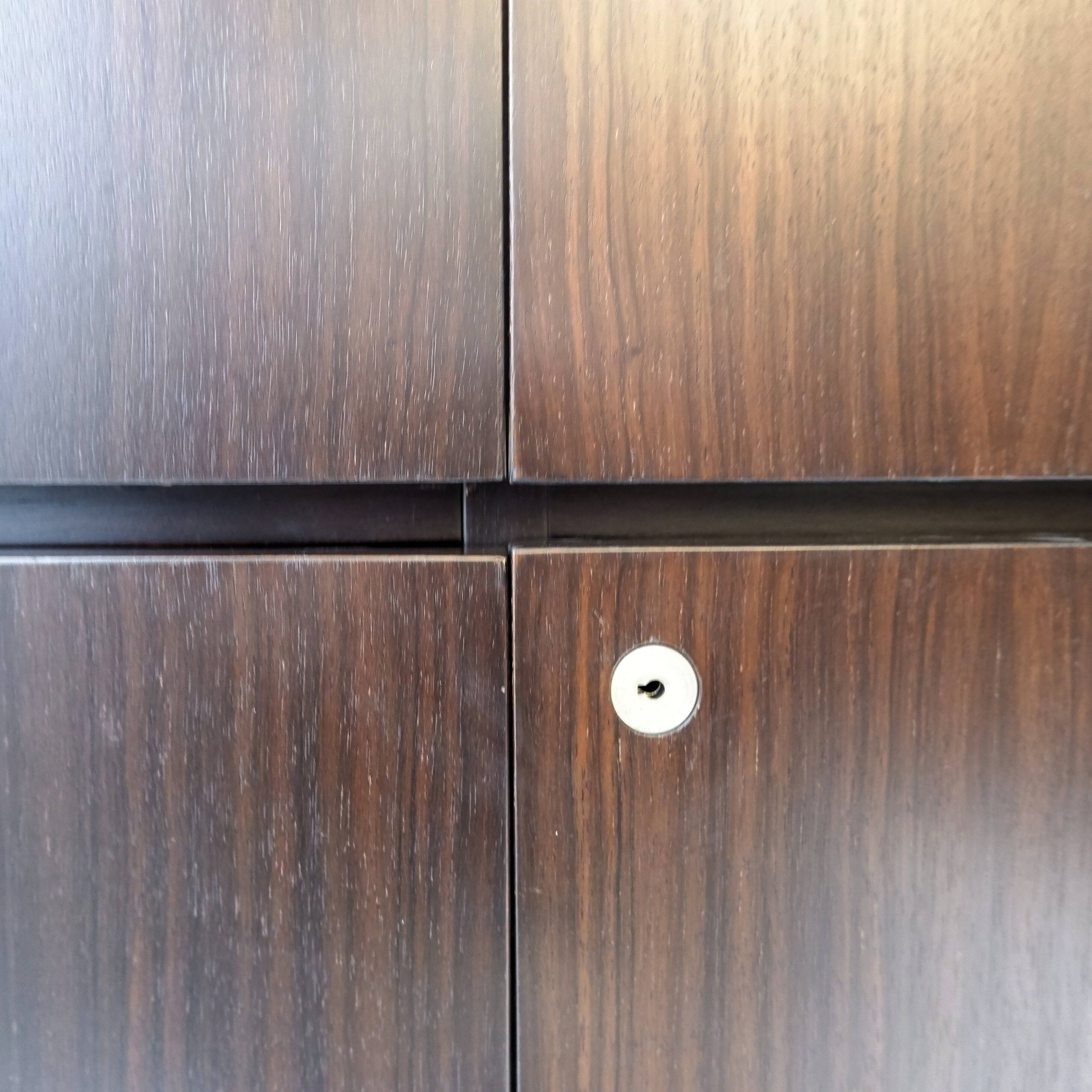 Modernist enfilade with 4 doors by De Coene - 1960s