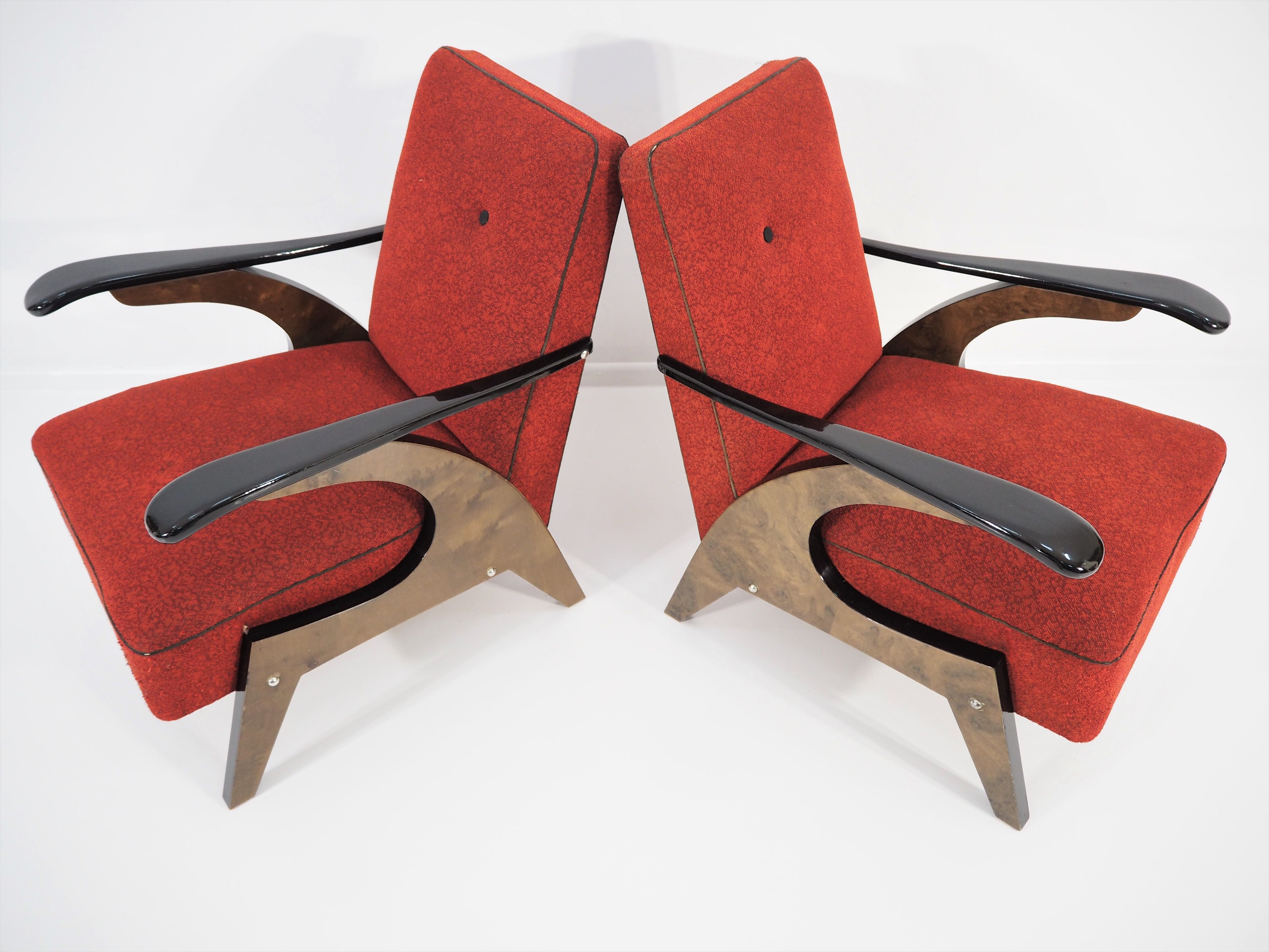 Lounge chairs, 1970s, set of 2