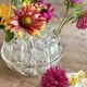 XXL antique glass flower vase