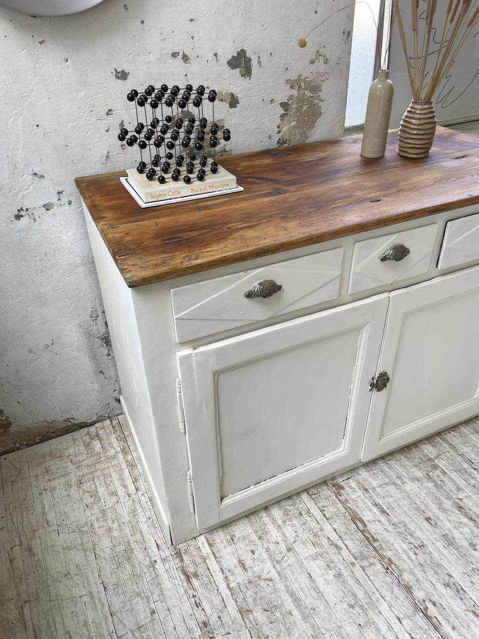 White patina sideboard craft furniture