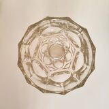 Molded glass vase from the 60s