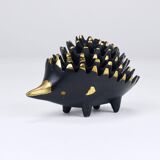 Cendriers empilables en laiton hérisson de Walter Bosse, Herta Baller, Autriche, années 1950