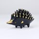 Stackable brass hedgehog ashtrays by Walter Bosse, Herta Baller, Austria, 1950s.