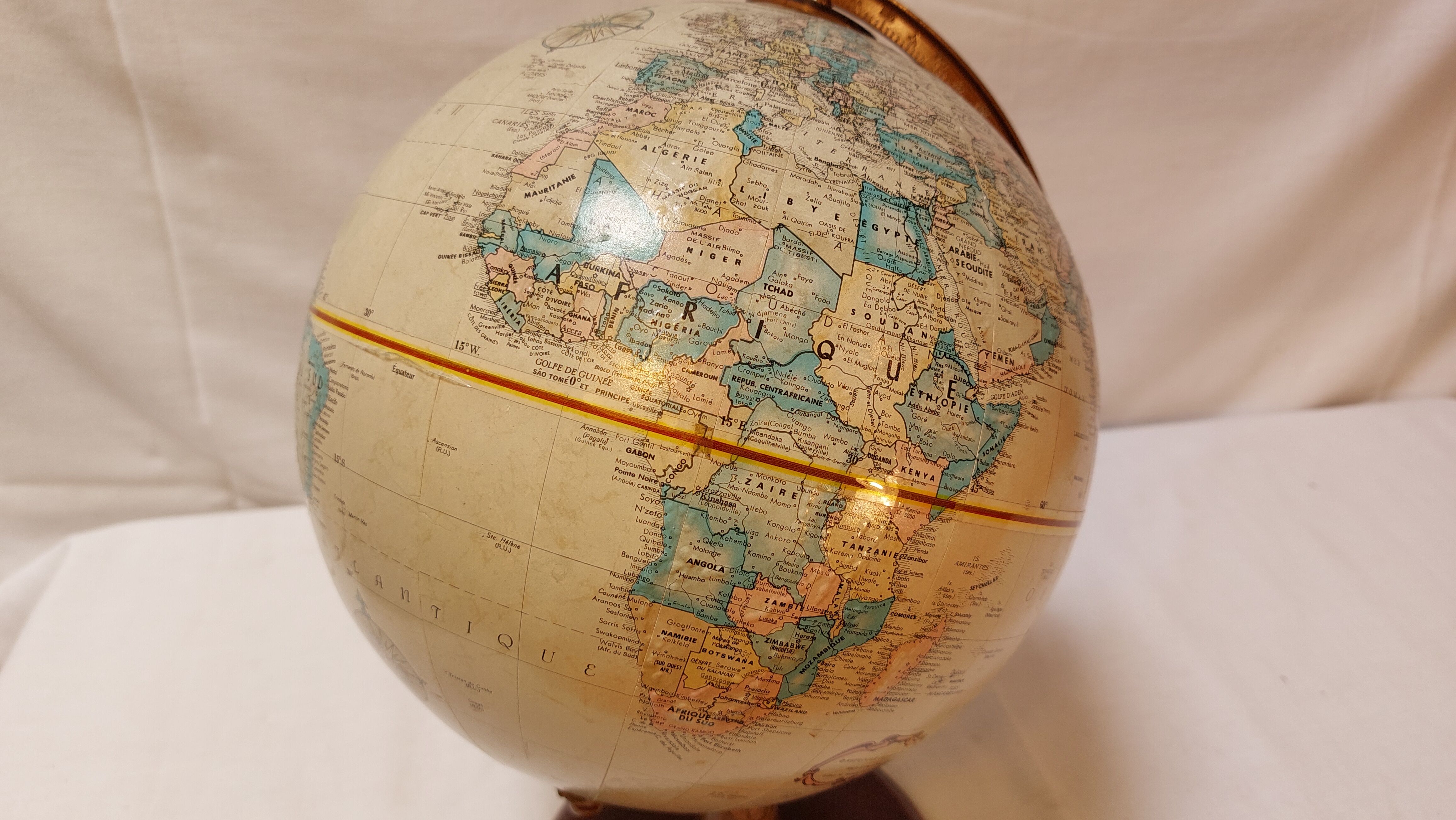 Globe Globe World Map Replogue U.S.A. - 70S/80s