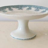 Antique ceramic compotier, Prima model of Saint Amand, French manufacture, late nineteenth