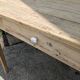 Table de ferme en bois