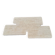 Harold travertine walnut coffee table