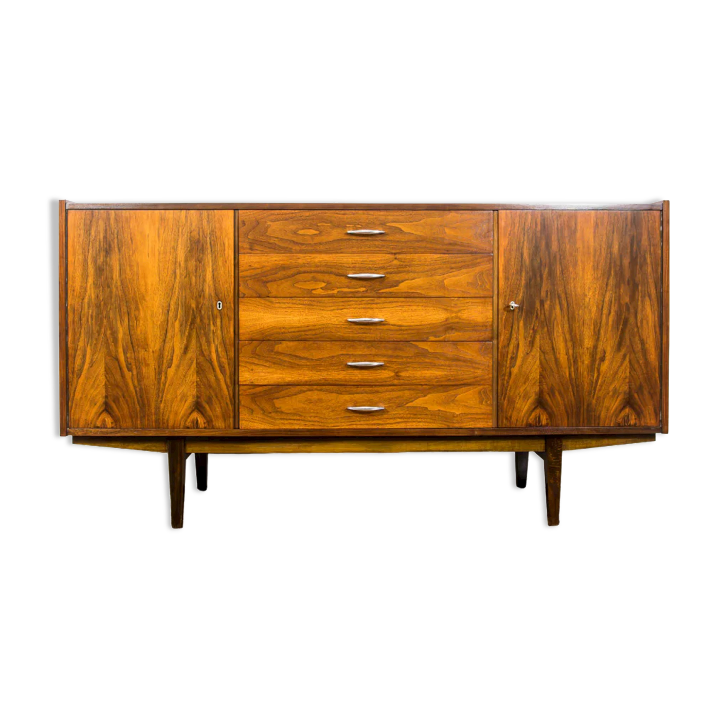 Mid century walnut sideboard, 1960s