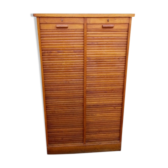 Furniture Cabinet curtain in oak