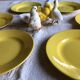 10 dessert plates Creil and Montereau H.B.C.M France