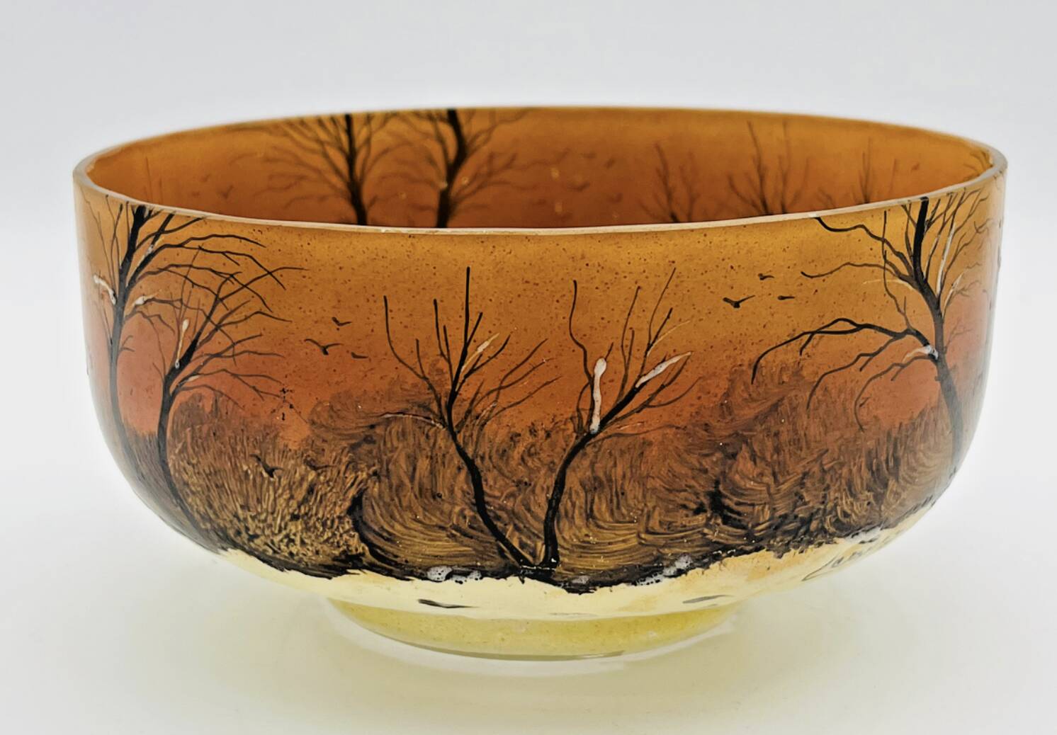 Glass cup François-Théodore Legras (1839-1916)