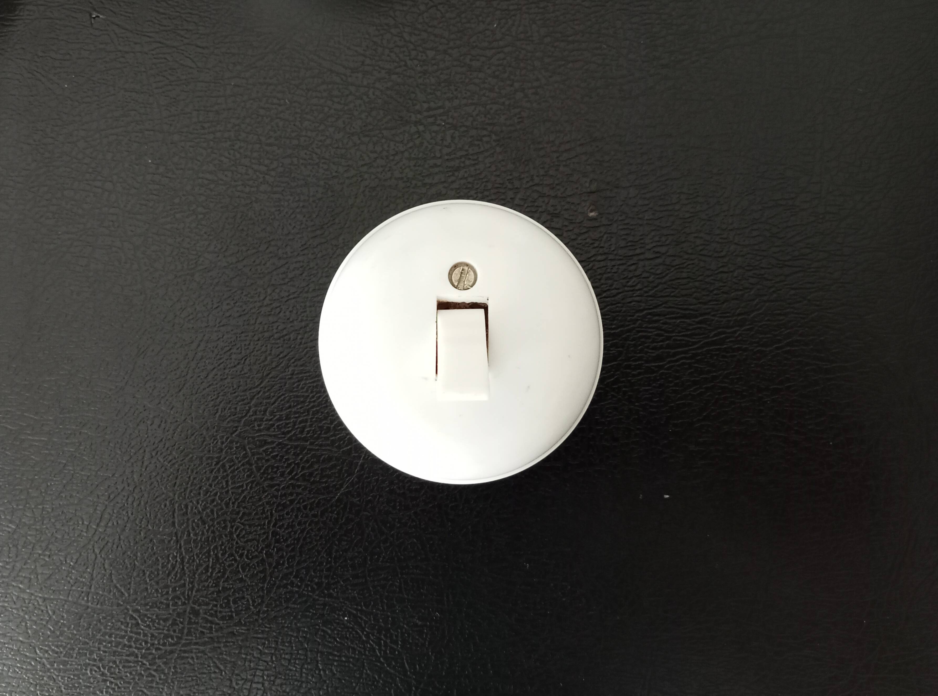 Set of 3 vintage Legrand two-way switches from the 70s/80s