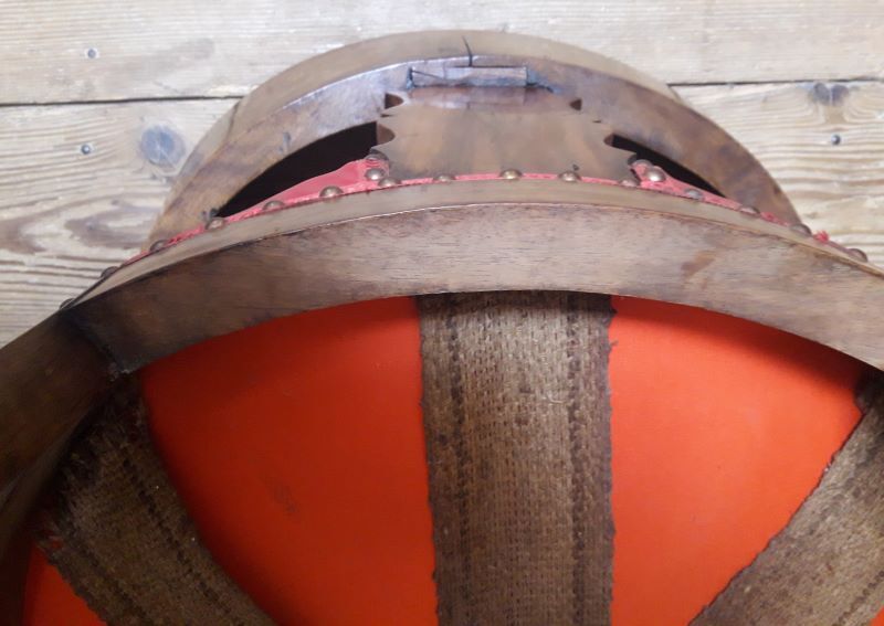 19th century solid walnut office chair