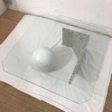 Massimo Vignelli marble coffee table, 1980