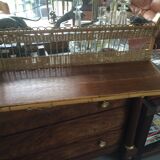 Vintage rattan shelf