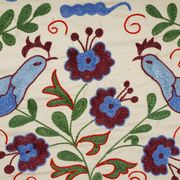 Tapis turc vintage noué à la main 44x95 cm