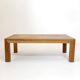 Bernard Buffat, table basse avec plateau en céramique, 1970s.