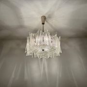 Chandelier en verre de glace autrichien